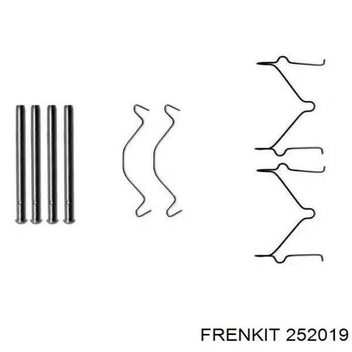 252019 Frenkit Zestaw naprawczy zacisku hamulcowego przedniego