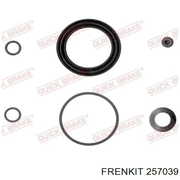 Zestaw naprawczy zacisku hamulcowego przedniego Frenkit 257039 cena, od 8,62 USD