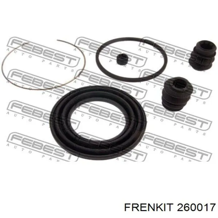 Zestaw naprawczy zacisku hamulcowego przedniego Frenkit 260017 cena, od 6,90 USD