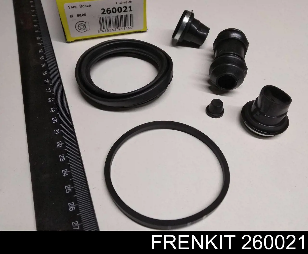 Zestaw naprawczy zacisku hamulcowego przedniego Frenkit 260021 cena, od 7,50 USD