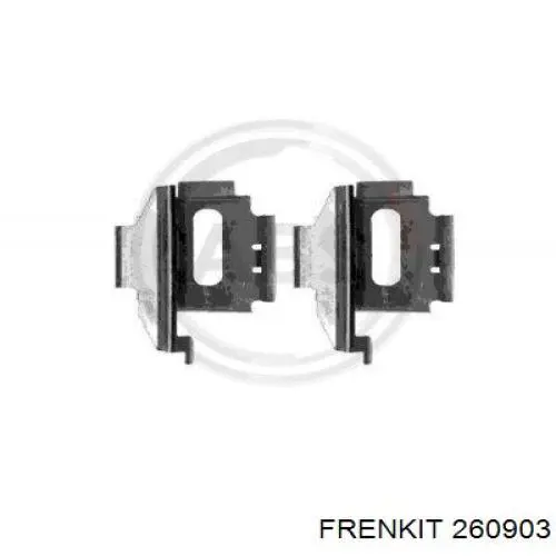 Zestaw naprawczy zacisku hamulcowego przedniego Frenkit 260903 cena, od 33,89 USD
