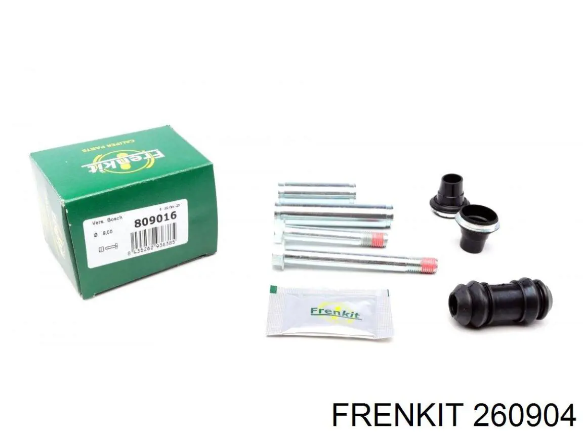 Do koszyka 260904 Frenkit Zestaw naprawczy zacisku hamulcowego przedniego