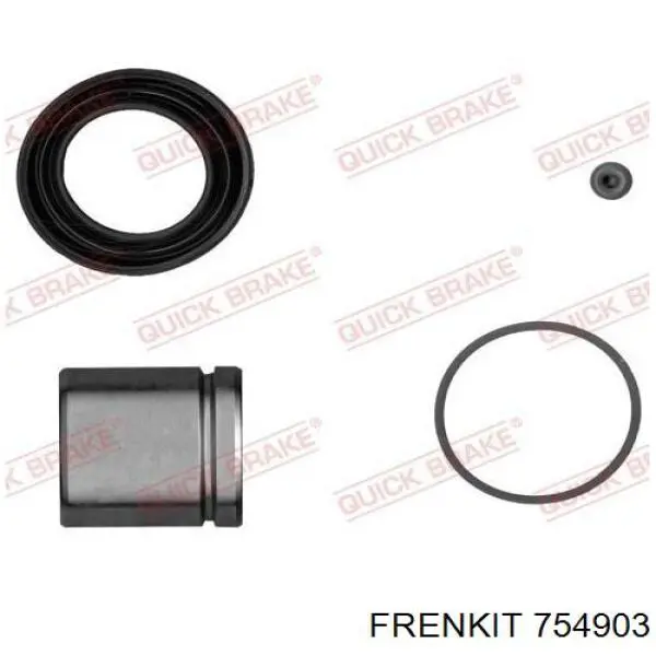 Zestaw naprawczy zacisku hamulcowego przedniego Frenkit 754903 cena, od 28,66 USD