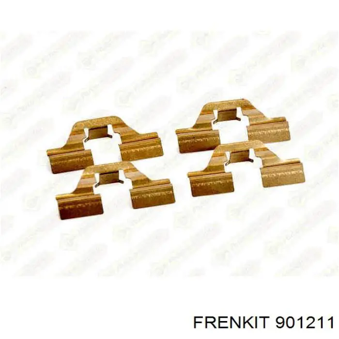 Okładziny (klocki) do hamulców tarczowych tylne Frenkit 901211 cena, od 6,03 USD