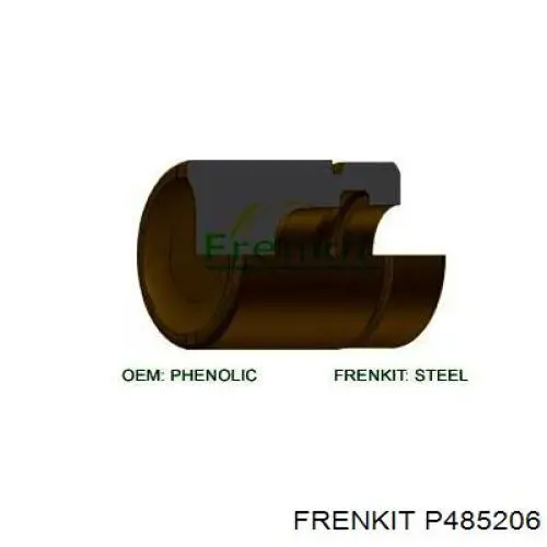 Tłoczek zacisku hamulcowego przedniego Frenkit P485206 cena, od 11,44 USD