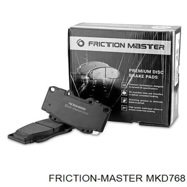 MKD768 Friction Master Klocki hamulcowe przednie tarczowe