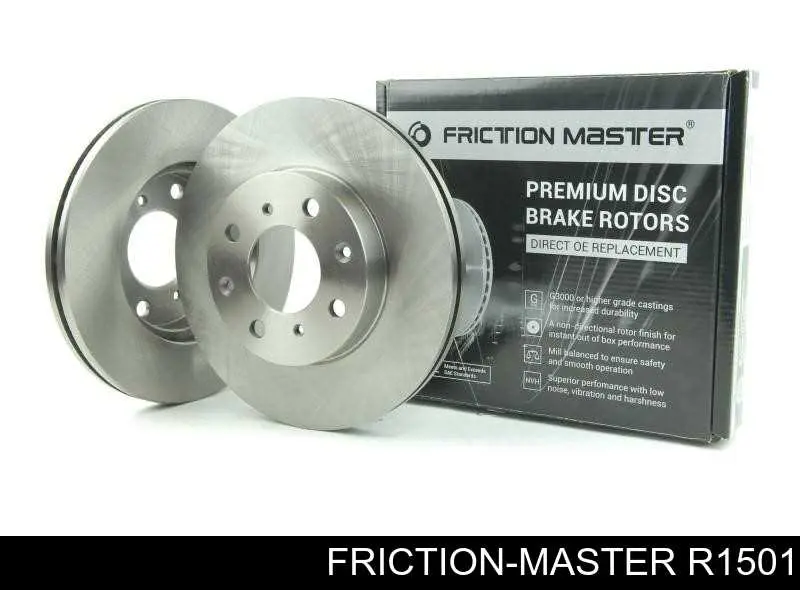 R1501 Friction Master tarcza hamulcowa przednia