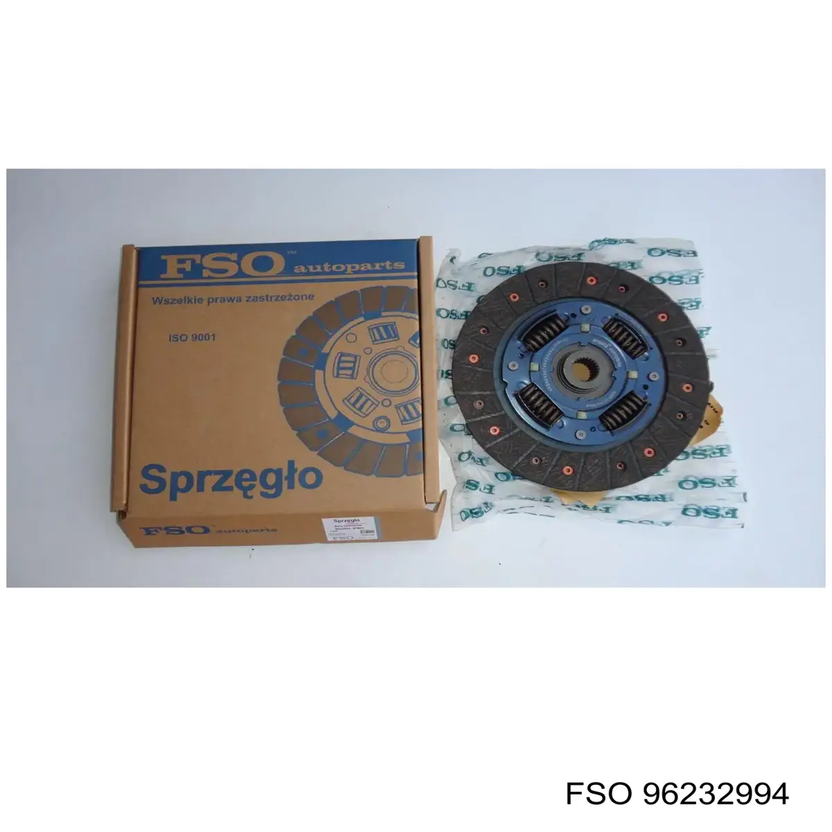 Do koszyka 96343034 General Motors Tarcza sprzęgła