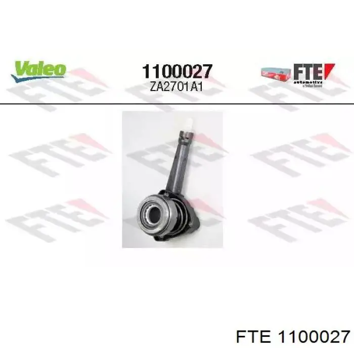 1100027 FTE cylinder roboczy sprzęgła (wysprzęglik w komplecie z łożyskiem wyciskowym)