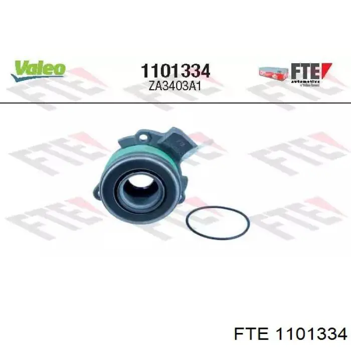 1101334 FTE cylinder roboczy sprzęgła (wysprzęglik w komplecie z łożyskiem wyciskowym)