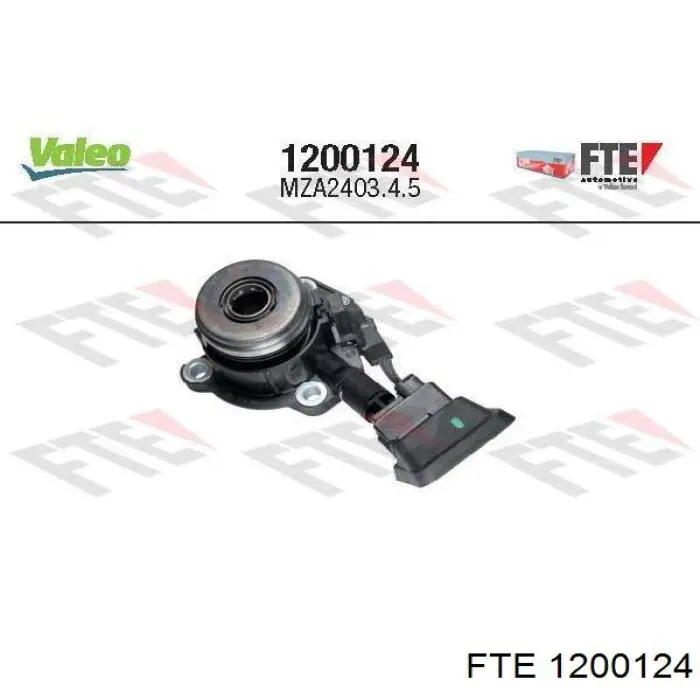 Cylinder roboczy sprzęgła (wysprzęglik) w komplecie z łożyskiem wyciskowym FTE 1200124 cena, od 124,73 USD