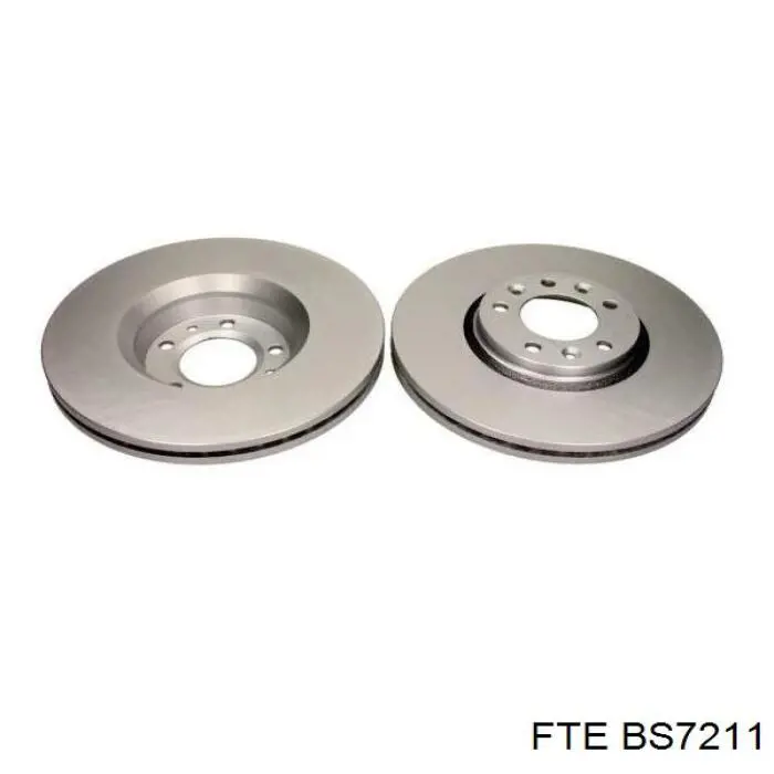 Tarcza hamulcowa przednia FTE BS7211 cena, od 61,83 USD