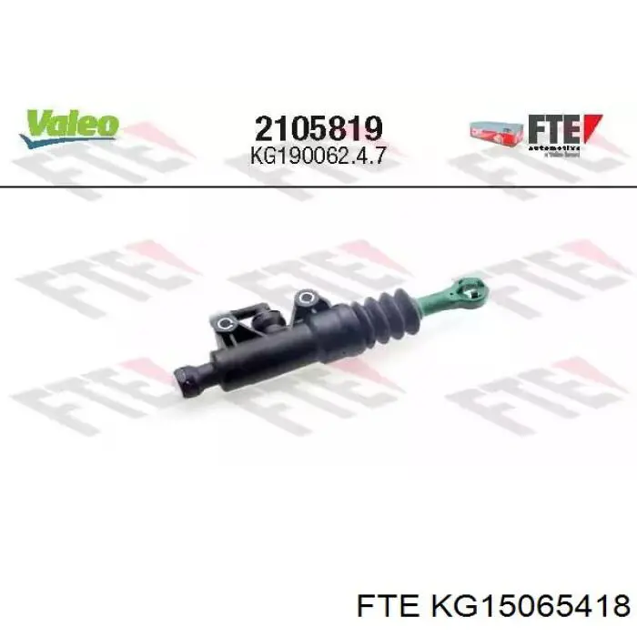 Do koszyka KG15065418 FTE Cylinder sprzęgła główny