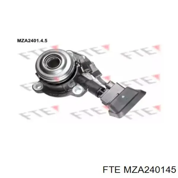 Do koszyka MZA240145 FTE Cylinder roboczy sprzęgła (wysprzęglik) w komplecie z łożyskiem wyciskowym