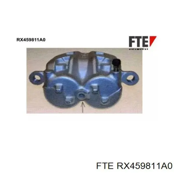 Do koszyka RX459811A0 FTE Zacisk hamulcowy przedni lewy