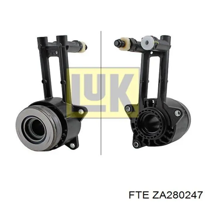 Cylinder roboczy sprzęgła (wysprzęglik) w komplecie z łożyskiem wyciskowym FTE ZA280247 cena, od 55,88 USD