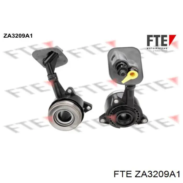 ZA3209A1 FTE Cylinder roboczy sprzęgła (wysprzęglik) w komplecie z łożyskiem wyciskowym