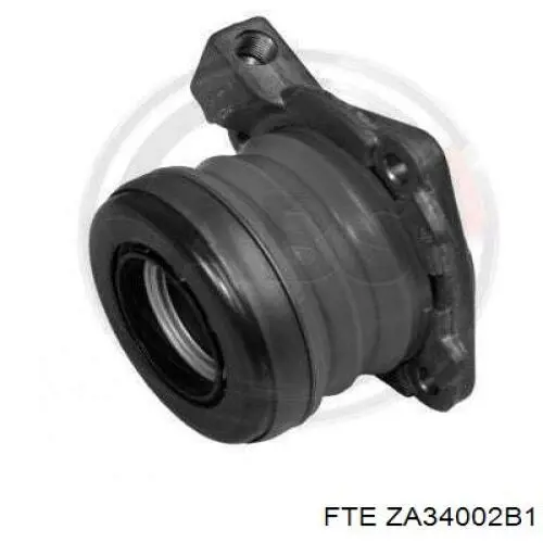 Do koszyka ZA34002B1 FTE Cylinder roboczy sprzęgła (wysprzęglik) w komplecie z łożyskiem wyciskowym