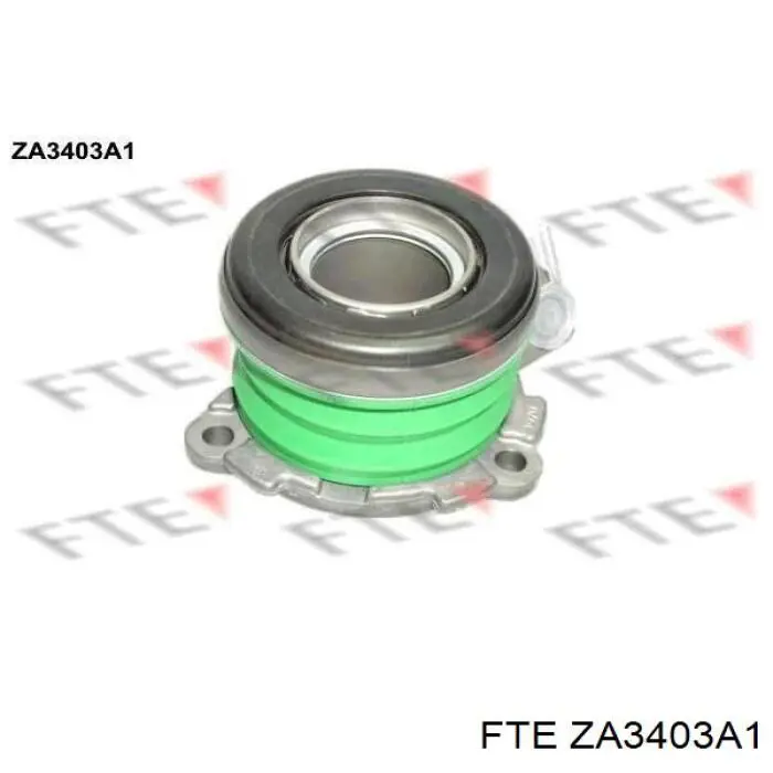 ZA3403A1 FTE Cylinder roboczy sprzęgła (wysprzęglik) w komplecie z łożyskiem wyciskowym