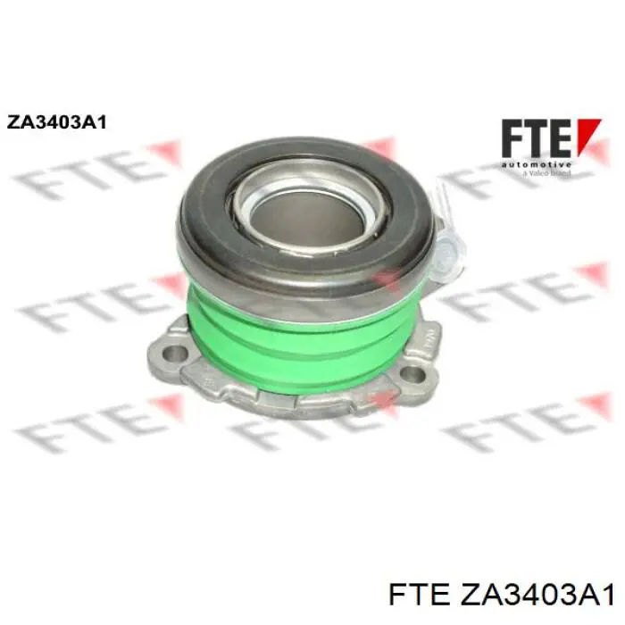 Do koszyka ZA3403A1 FTE Cylinder roboczy sprzęgła (wysprzęglik) w komplecie z łożyskiem wyciskowym