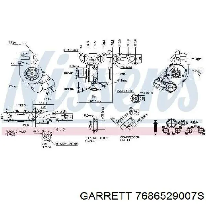 Do koszyka 7686529007S Garrett Turbina