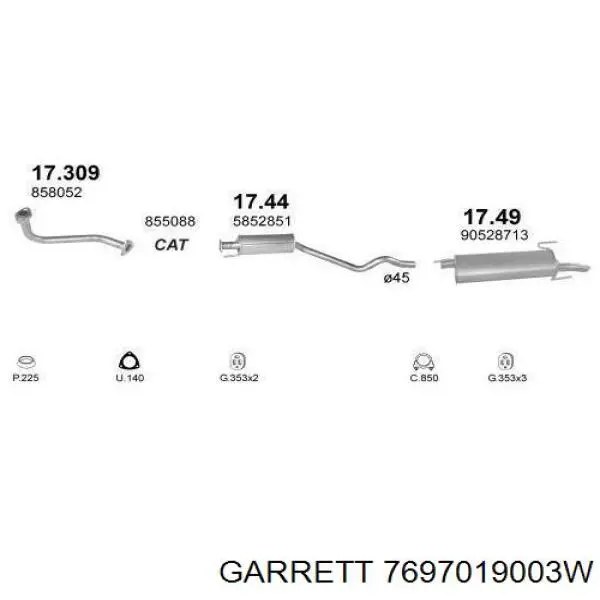 Turbina VAG 059145715R cena, od 861,72 USD