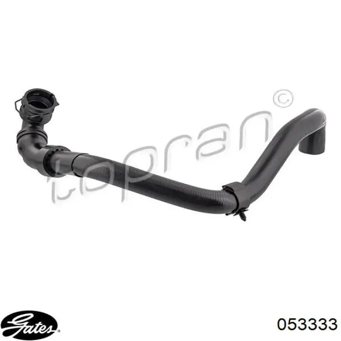 Przewód (króciec) chłodnicy dolny Gates 053333 cena, od 37,34 USD