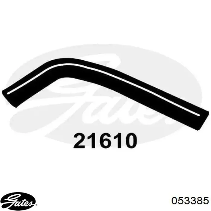 Do koszyka A9065010582 Mercedes Przewód (króciec) chłodnicy górny