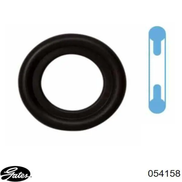 Do koszyka 3M5H8260MD Ford Przewód (króciec) chłodnicy górny