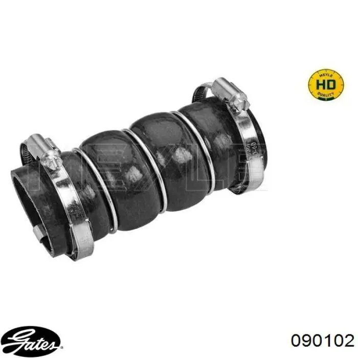 Przewód (króciec) intercoolera Gates 090102 cena, od 22,36 USD