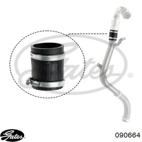 1478629 Ford Przewód (króciec) intercoolera