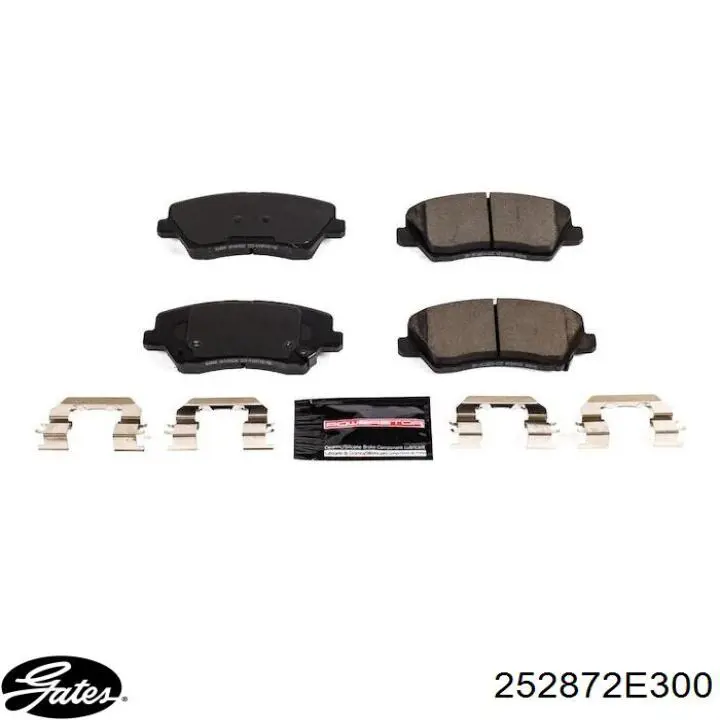 Do koszyka 252872E300 Gates Rolka napinacza paska napędowego