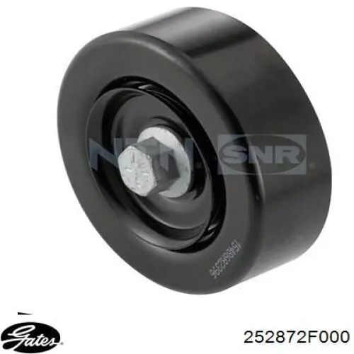 Rolka prowadząca kierunkowa paska rozrządu Gates 252872F000 cena, od 13,47 USD