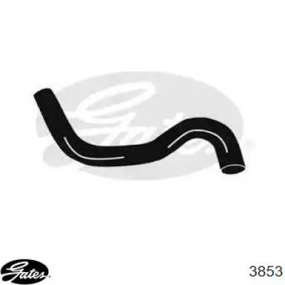 Przewód (króciec) chłodnicy górny Gates 3853 cena, od 11,29 USD