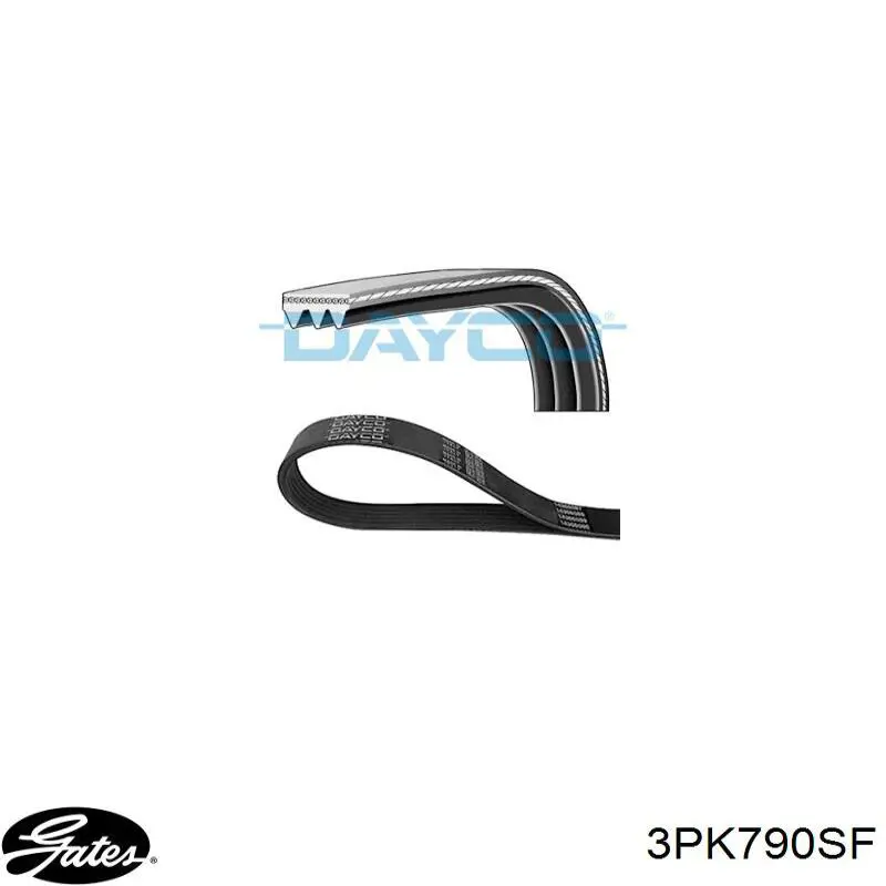 Do koszyka 3PK790E BGA Pas napędowy mechanizmów