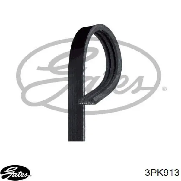 Pas napędowy mechanizmów Gates 3PK913 cena, od 8,63 USD