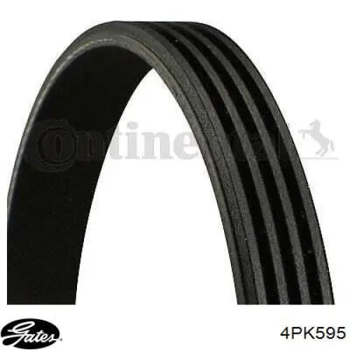 Pas napędowy mechanizmów Continental/Siemens 4PK595 cena, od 7,34 USD