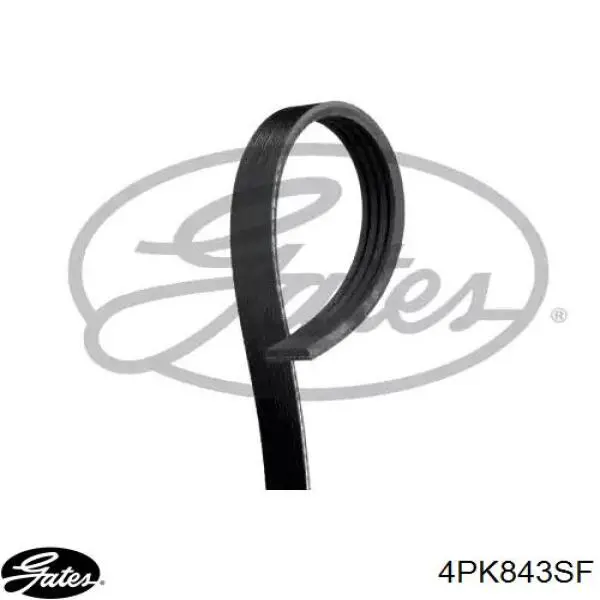 Pas napędowy mechanizmów Gates 4PK843SF cena, od 17,72 USD