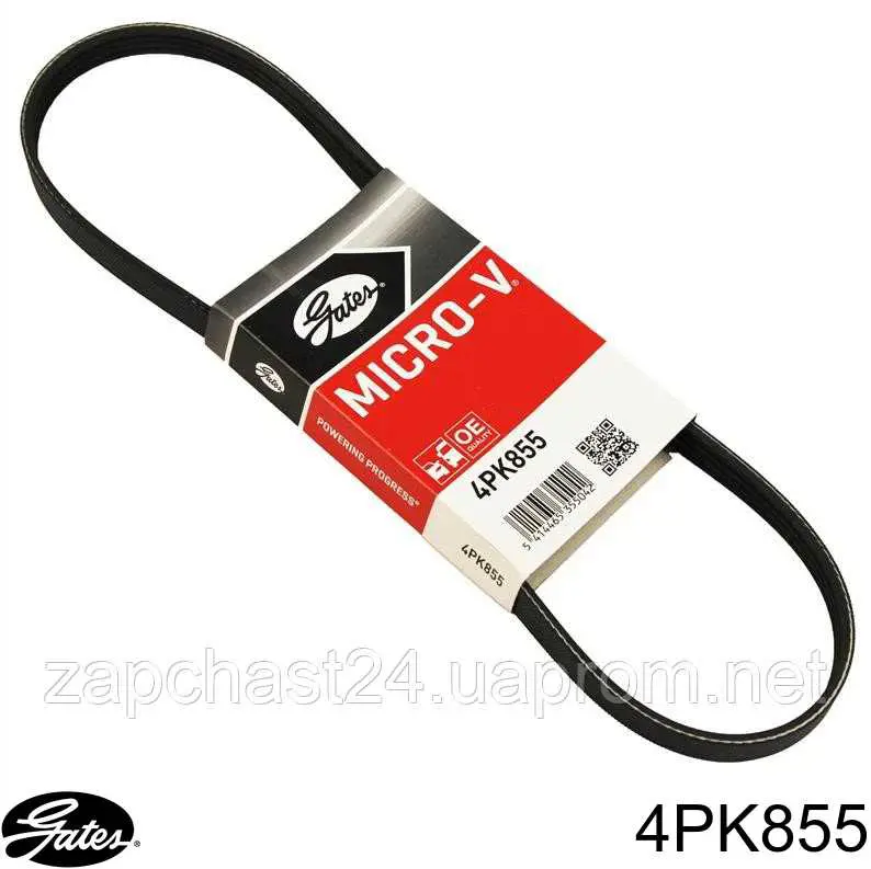 Pas napędowy mechanizmów Gates 4PK855 cena, od 8,35 USD