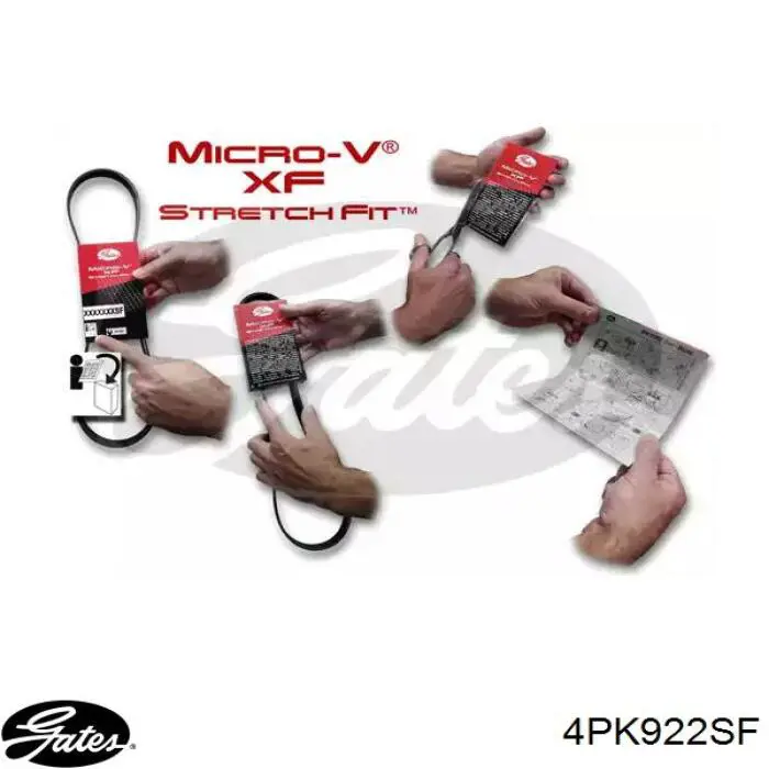 4PK922SF Gates Pas napędowy mechanizmów