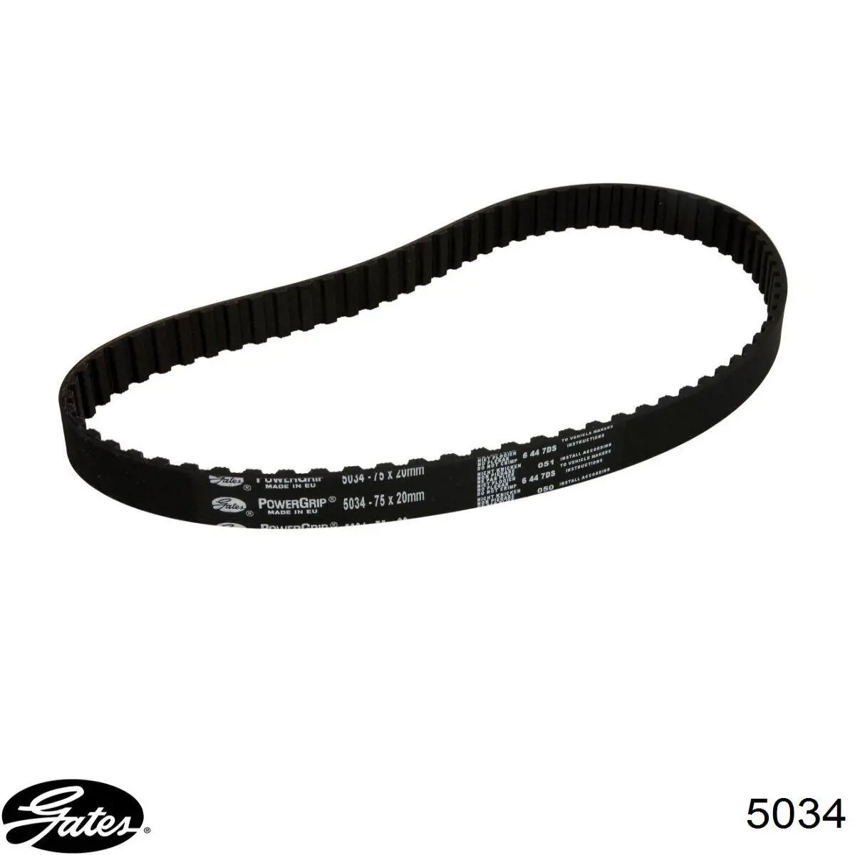 Pasek pompy wtryskowej Gates 5034 cena, od 18,76 USD