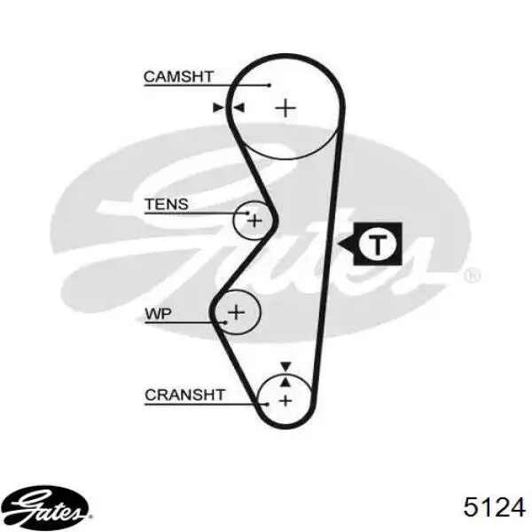 Pasek rozrządu 21081006040 Rider