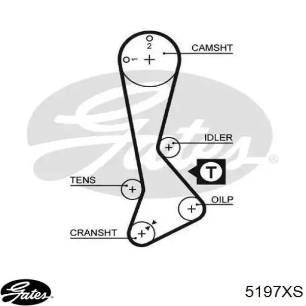 Pasek rozrządu Toyota 13568YZZ11 cena, od 17,54 USD