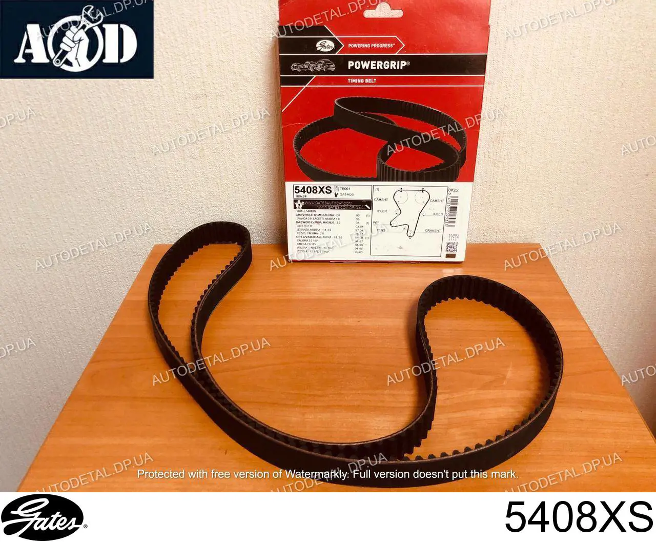 Pasek rozrządu Gates 5408XS cena, od 22,99 USD