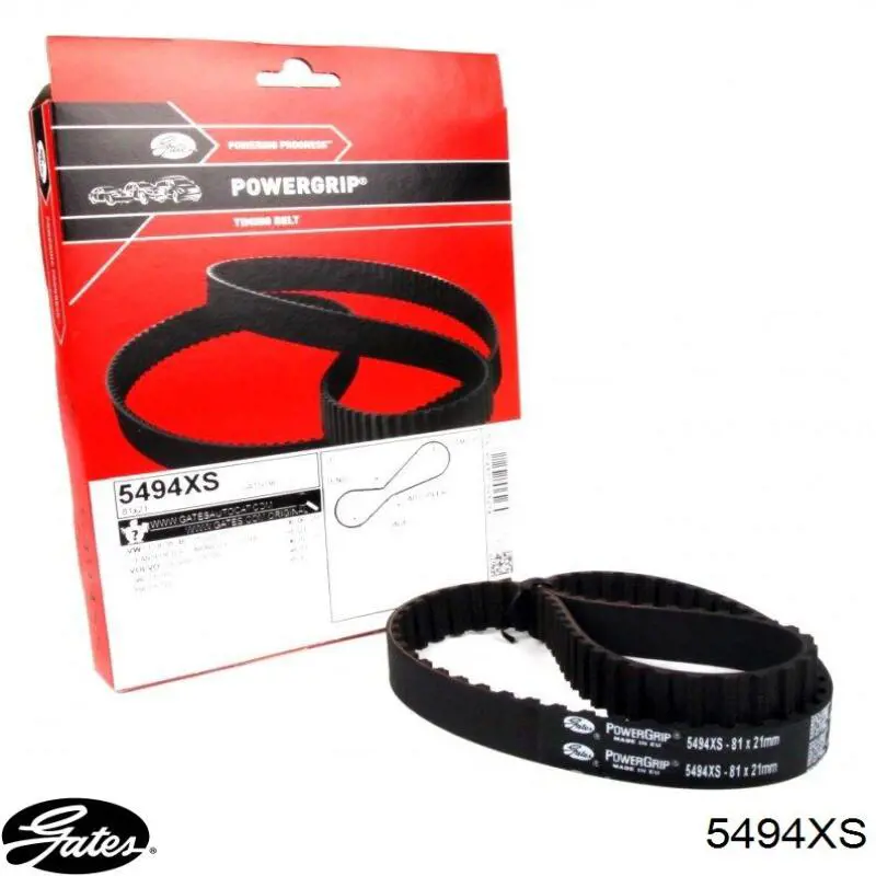 Pasek pompy wtryskowej Gates 5494XS cena, od 25,37 USD