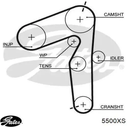 Pasek rozrządu Fiat/Alfa/Lancia 71731639 cena, od 22,71 USD