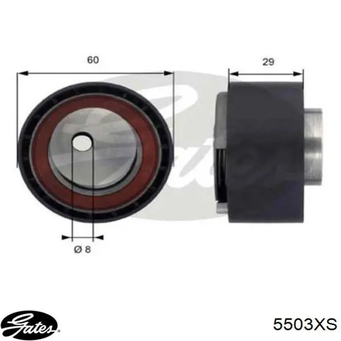 Do koszyka 5503XS Gates Pasek rozrządu