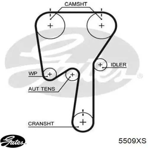 Do koszyka 274338 Volvo Pasek rozrządu