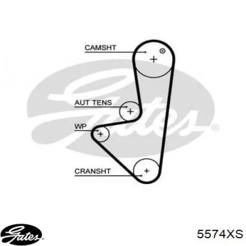 Pasek rozrządu Gates 5574XS cena, od 19,41 USD