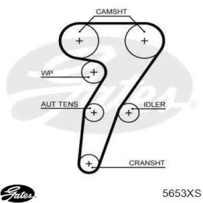 Pasek rozrządu Fiat/Alfa/Lancia 0071719649 cena, od 28,72 USD
